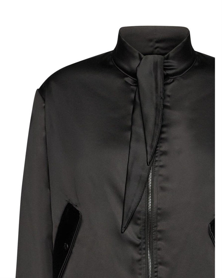 JOHN RICHMOND X Bomber Nylon Corto Nastrino Donna - JEK PIT