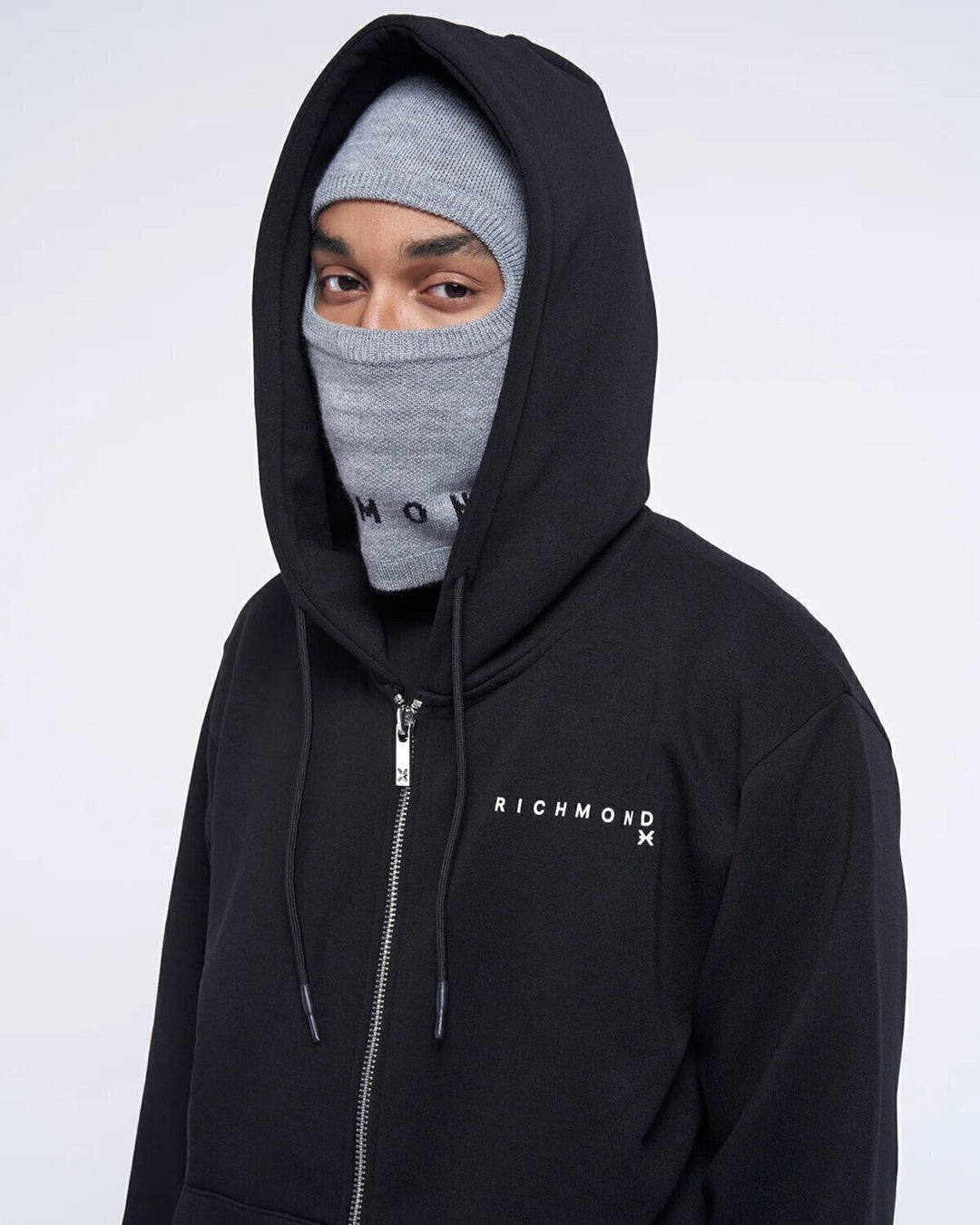 JOHN RICHMOND X Felpa Stampa Retro Spalla Gr Uomo - JEK PIT