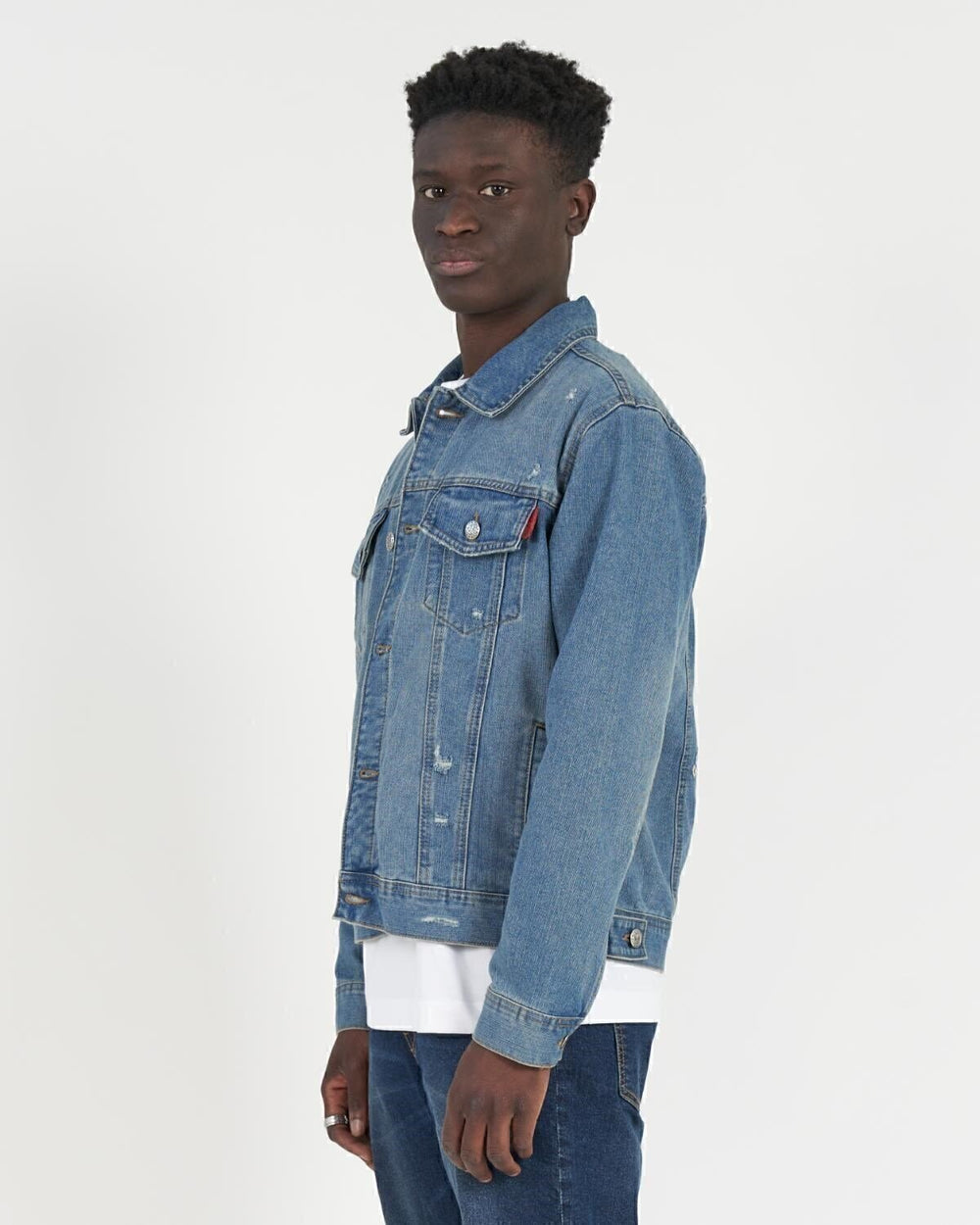 JOHN RICHMOND X Giacca In Denim x Brill Uomo - JEK PIT