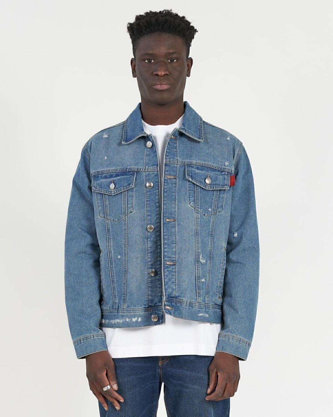 JOHN RICHMOND X Giacca In Denim x Brill Uomo - JEK PIT