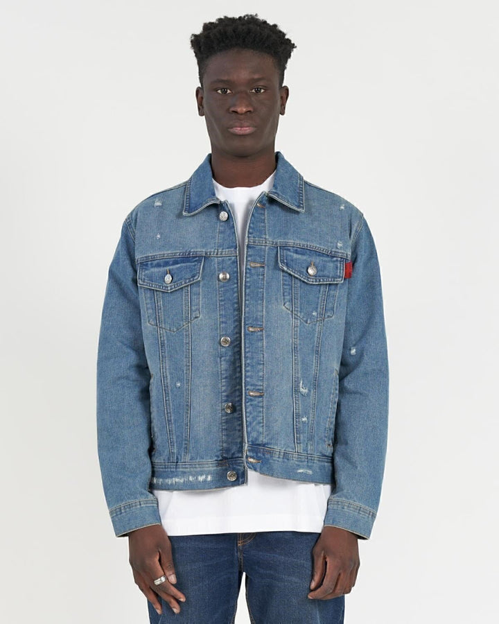 JOHN RICHMOND X Giacca In Denim x Brill Uomo - JEK PIT