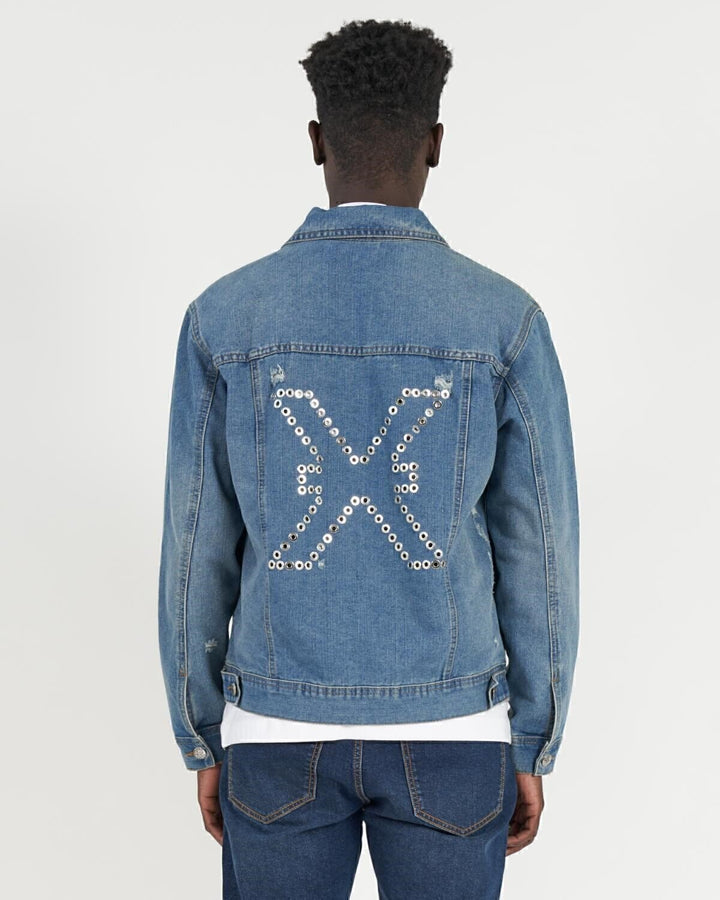 JOHN RICHMOND X Giacca In Denim x Brill Uomo - JEK PIT