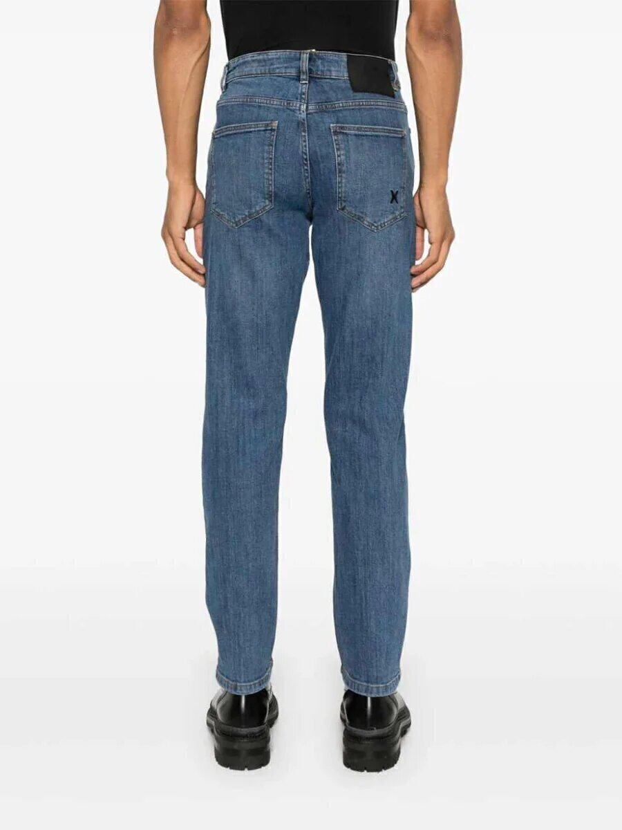 JOHN RICHMOND X Jeans 5 Pockets Riven Slim Fit Uomo - JEK PIT