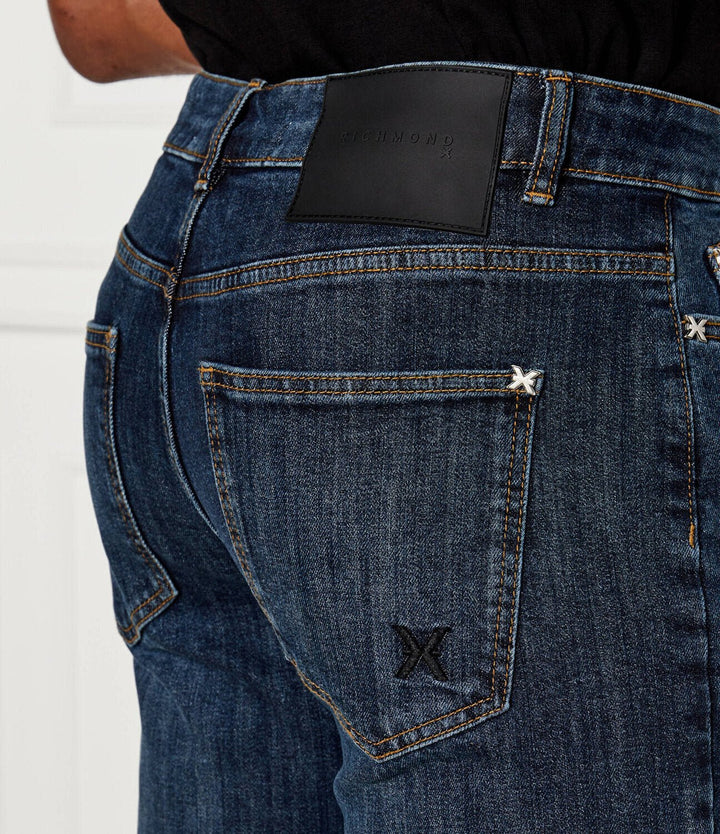 JOHN RICHMOND X Jeans 5 Pockets Riven Slim Fit Uomo - JEK PIT