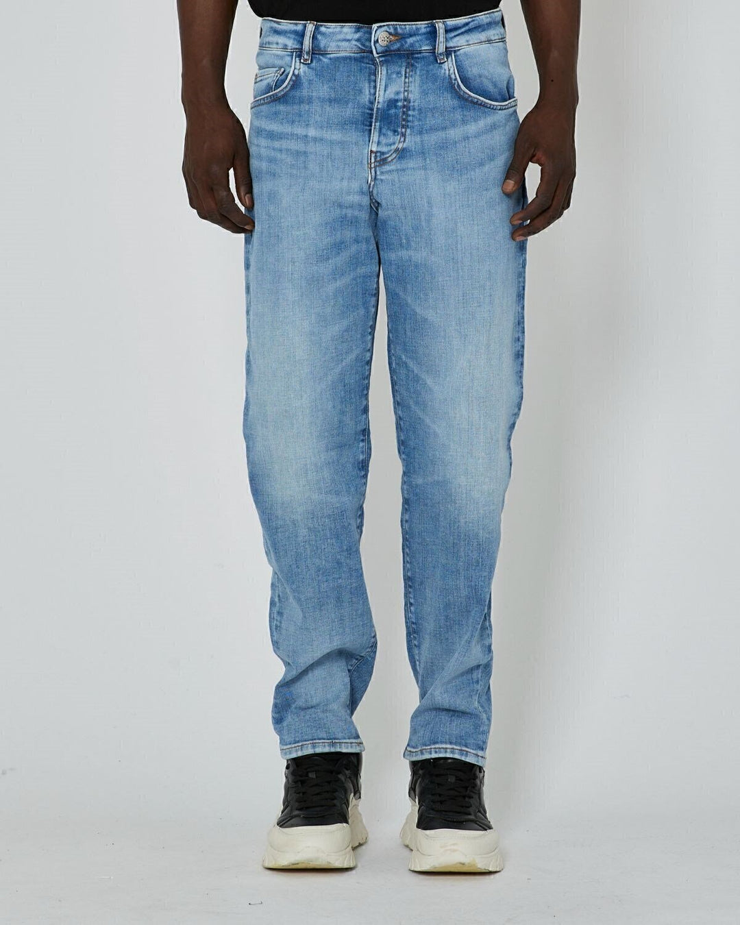 JOHN RICHMOND X Jeans Baggy Fig Chiaro Uomo - JEK PIT