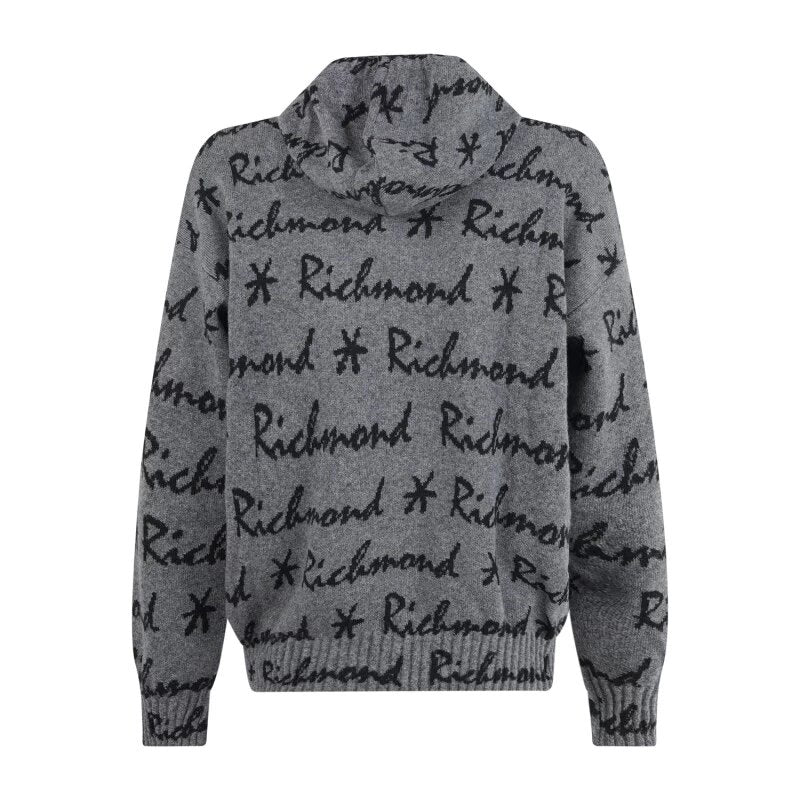 JOHN RICHMOND X Maglione Signature Con Cappuccio Uomo - JEK PIT