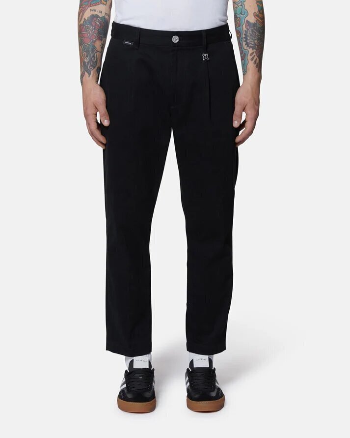 JOHN RICHMOND X Pantalone Tasca a Filo Con Pattina Uomo - JEK PIT