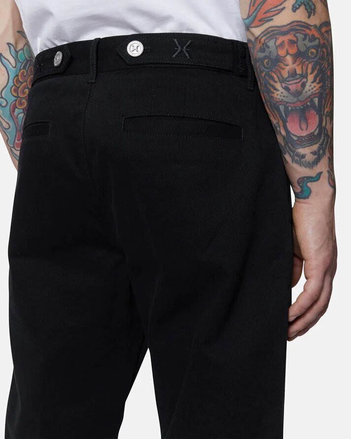 JOHN RICHMOND X Pantalone Tasca a Filo Con Pattina Uomo - JEK PIT