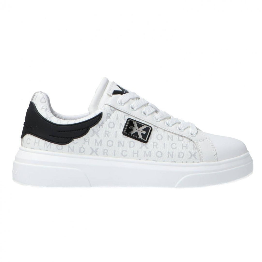 JOHN RICHMOND X Sneakers Leather Allover Con Placca Uomo - JEK PIT