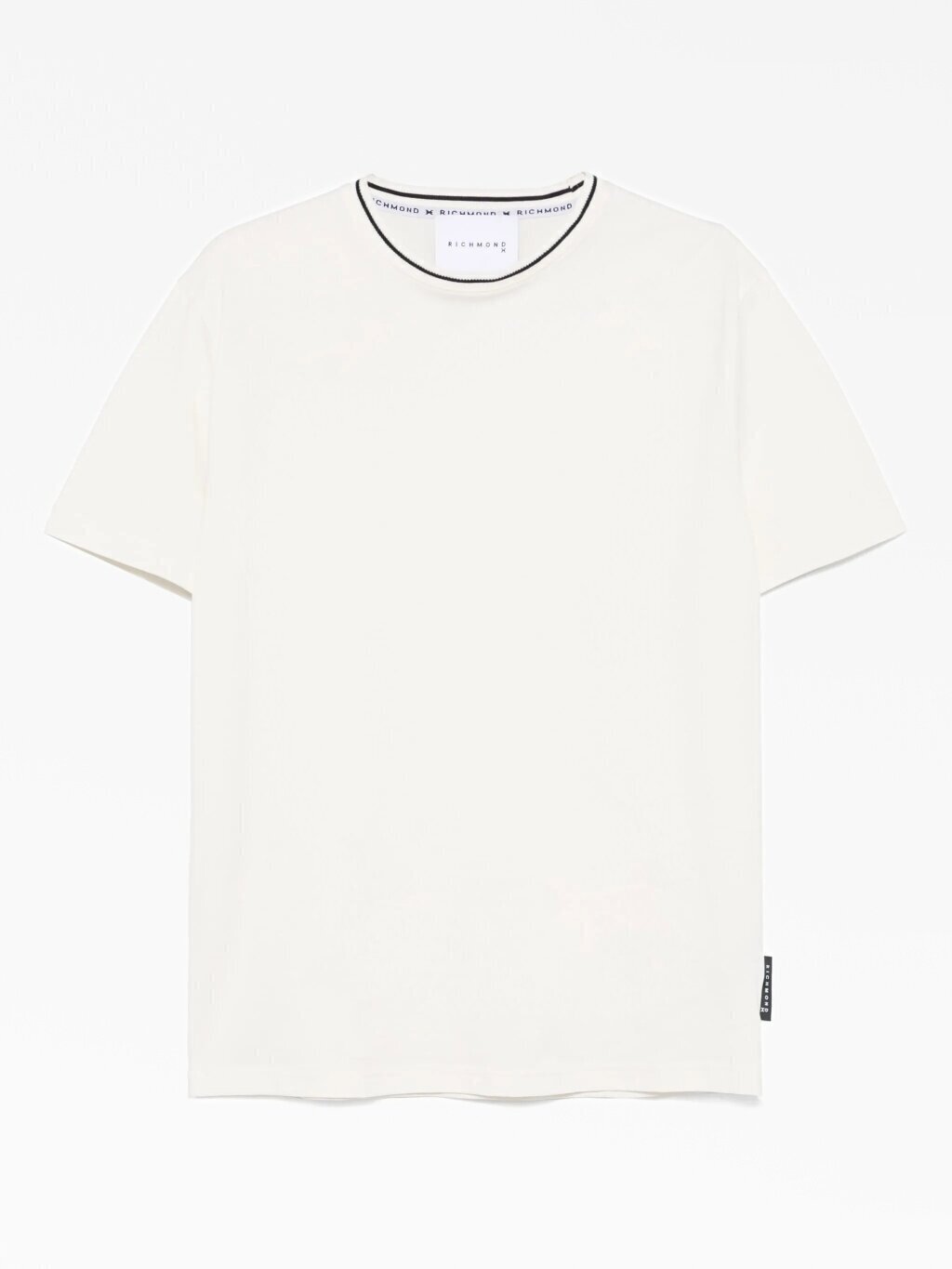 JOHN RICHMOND X t - Shirt Con Riga Su Collo Uomo - JEK PIT