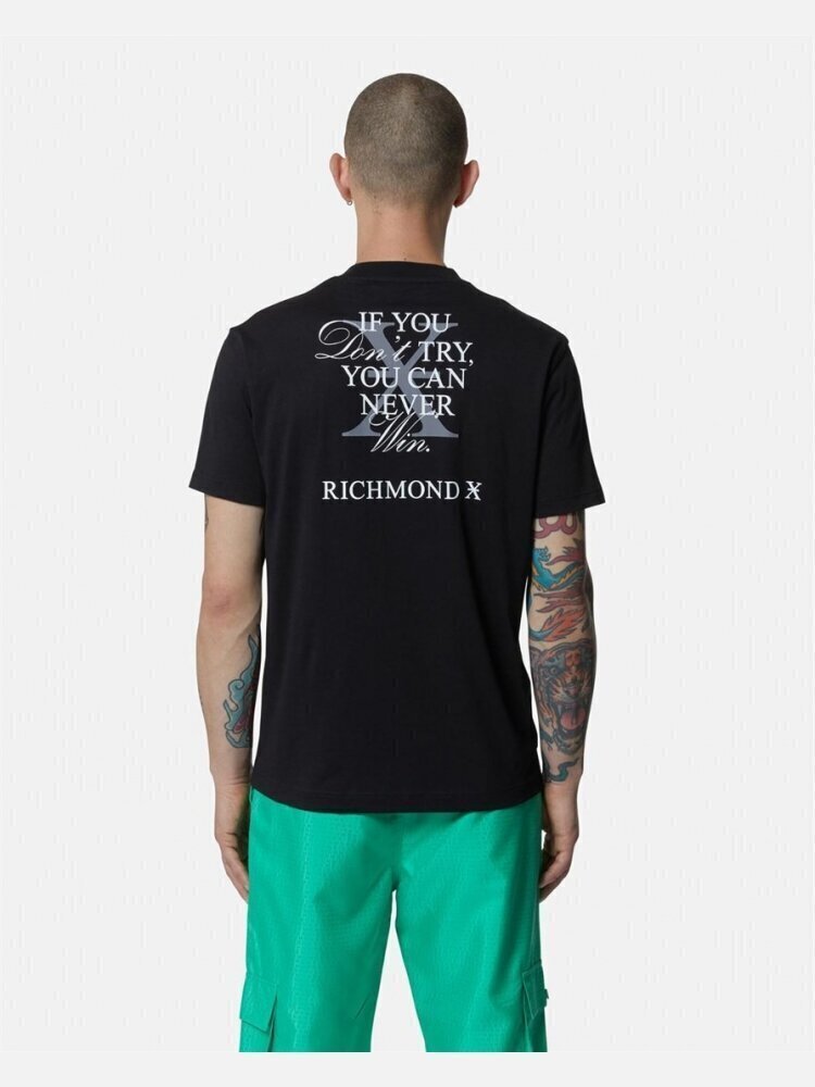 JOHN RICHMOND X t - Shirt Logo Front. e Stampa Retro Uomo - JEK PIT