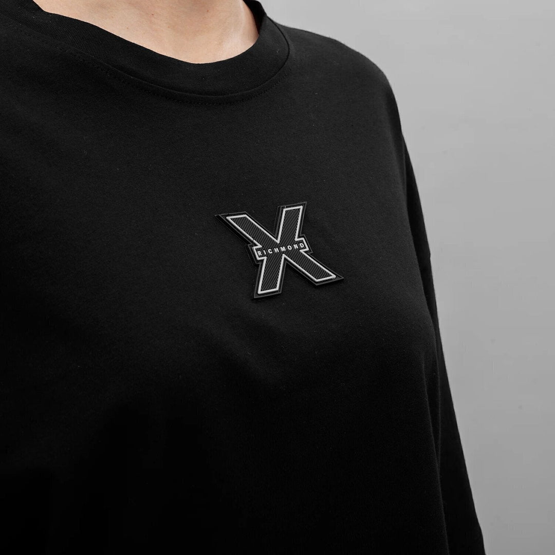 JOHN RICHMOND X t - Shirt Logo x Gomma Centrale Donna - JEK PIT