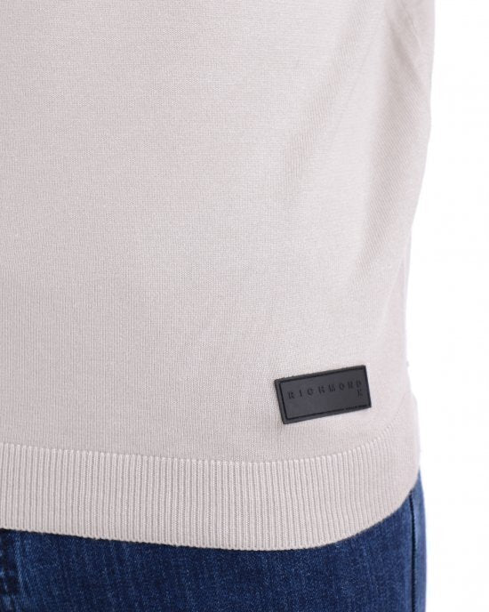 JOHN RICHMOND X t - Shirt Maglina Logo Fondo Gommato Uomo - JEK PIT