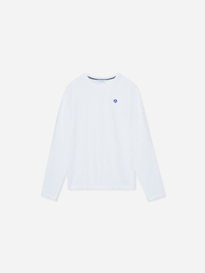 NORTH SAILS t - Shirt M.lunga Basic Ricamo Uomo - JEK PIT