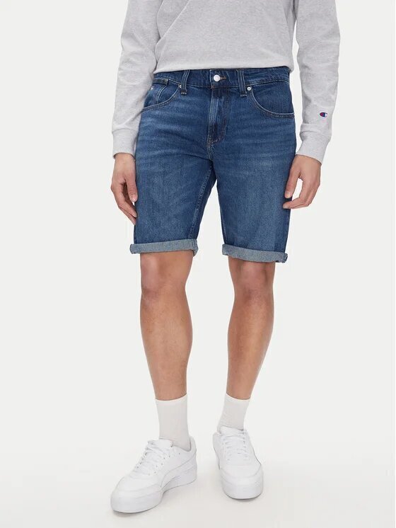 TOMMY JEANS Bermuda 5 Pockets a In Jeans Uomo - JEK PIT