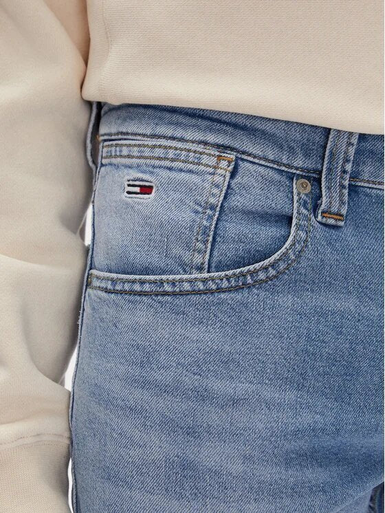 TOMMY JEANS Bermuda 5 Pockets In Jeans Uomo - JEK PIT