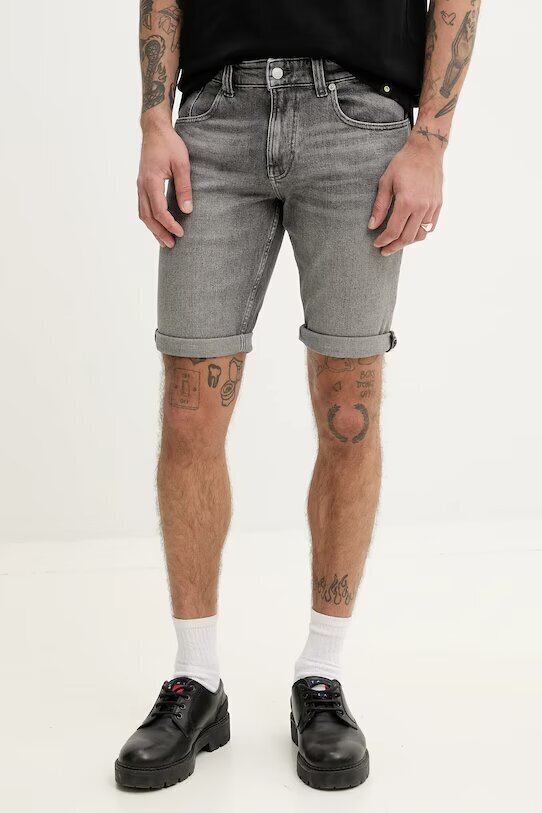 TOMMY JEANS Bermuda In Jeans Ronnie Uomo - JEK PIT