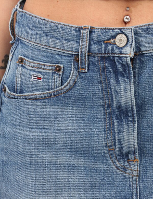 TOMMY JEANS Gonna In Jeans Mom Donna - JEK PIT