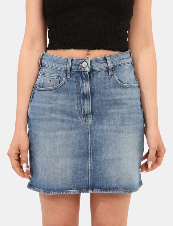 TOMMY JEANS Gonna In Jeans Mom Donna - JEK PIT