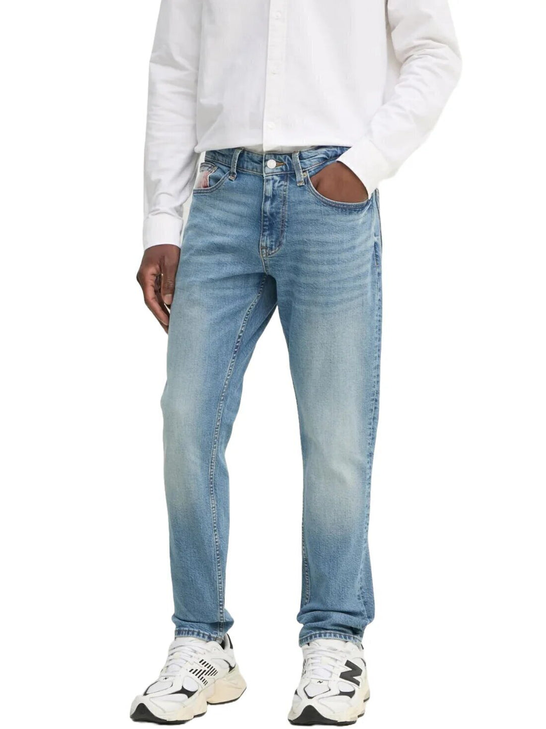 TOMMY JEANS Jeans 5 Pockets Austin Slim Tprd Uomo - JEK PIT