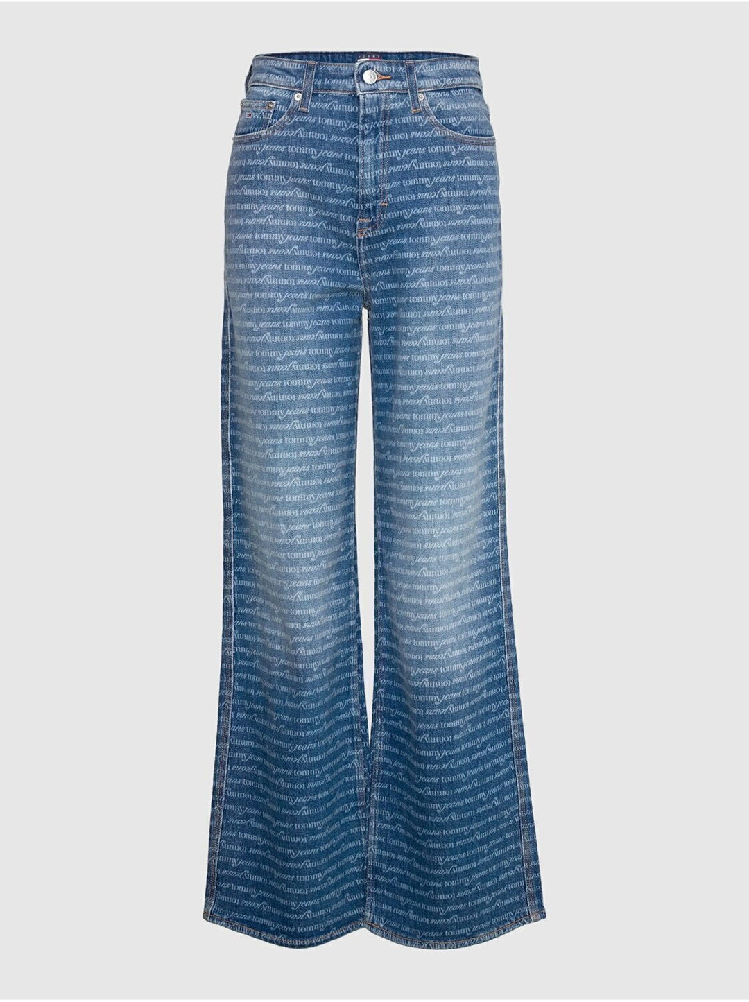 TOMMY JEANS Jeans Claire Palazzo Logo Allover Donna - JEK PIT