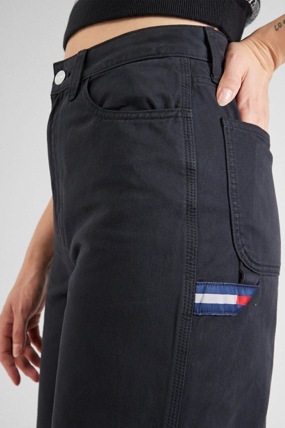 TOMMY JEANS Pantalone Claire Carpenter Work Donna - JEK PIT