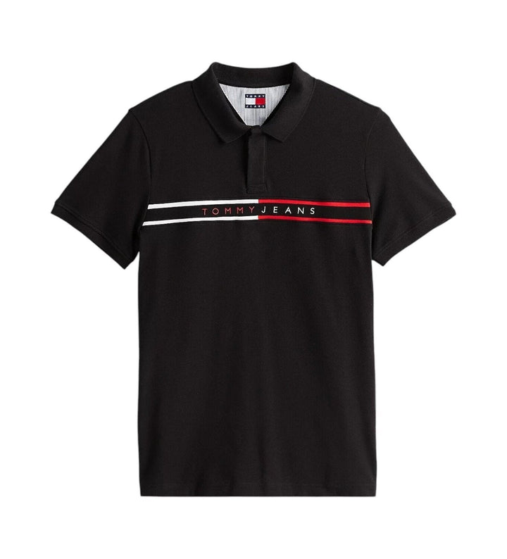 TOMMY JEANS Polo Tjm Slim Chest Logo Centrale Uomo - JEK PIT
