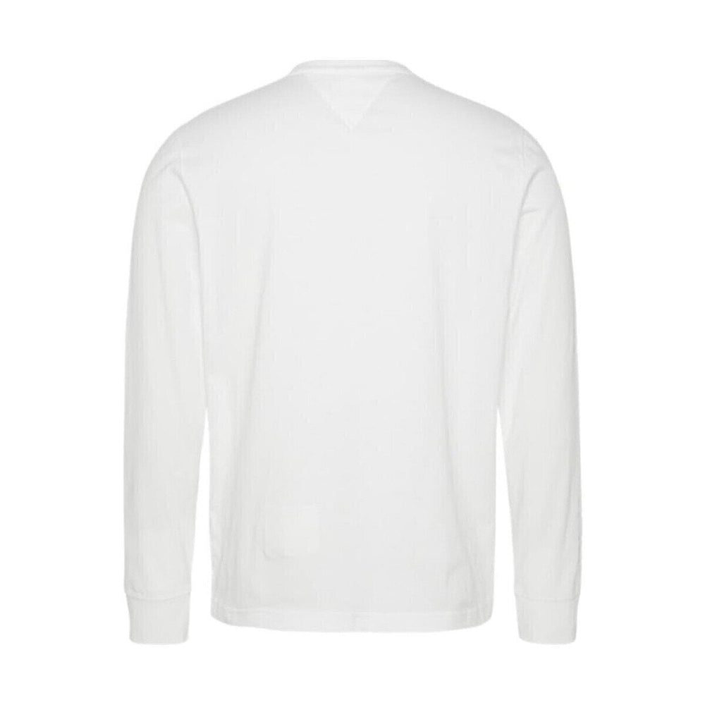 TOMMY JEANS t - Shirt Logo Centrale Ml Uomo - JEK PIT