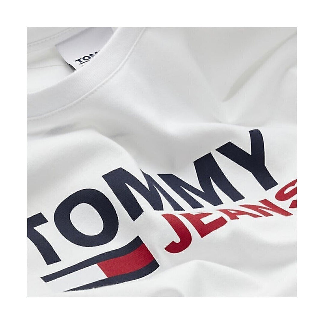 TOMMY JEANS t - Shirt Logo Centrale Ml Uomo - JEK PIT